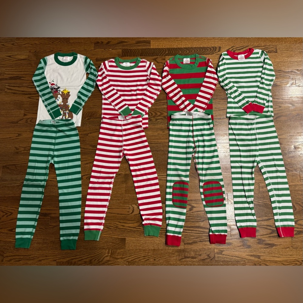 Lot of Hanna Andersson 129 cm/US 6/7 pajamas